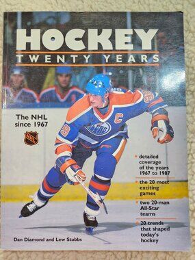 Hockey Twenty Years Paperback 1987 Dan Diamond Lew Stubbs NHL Photo History